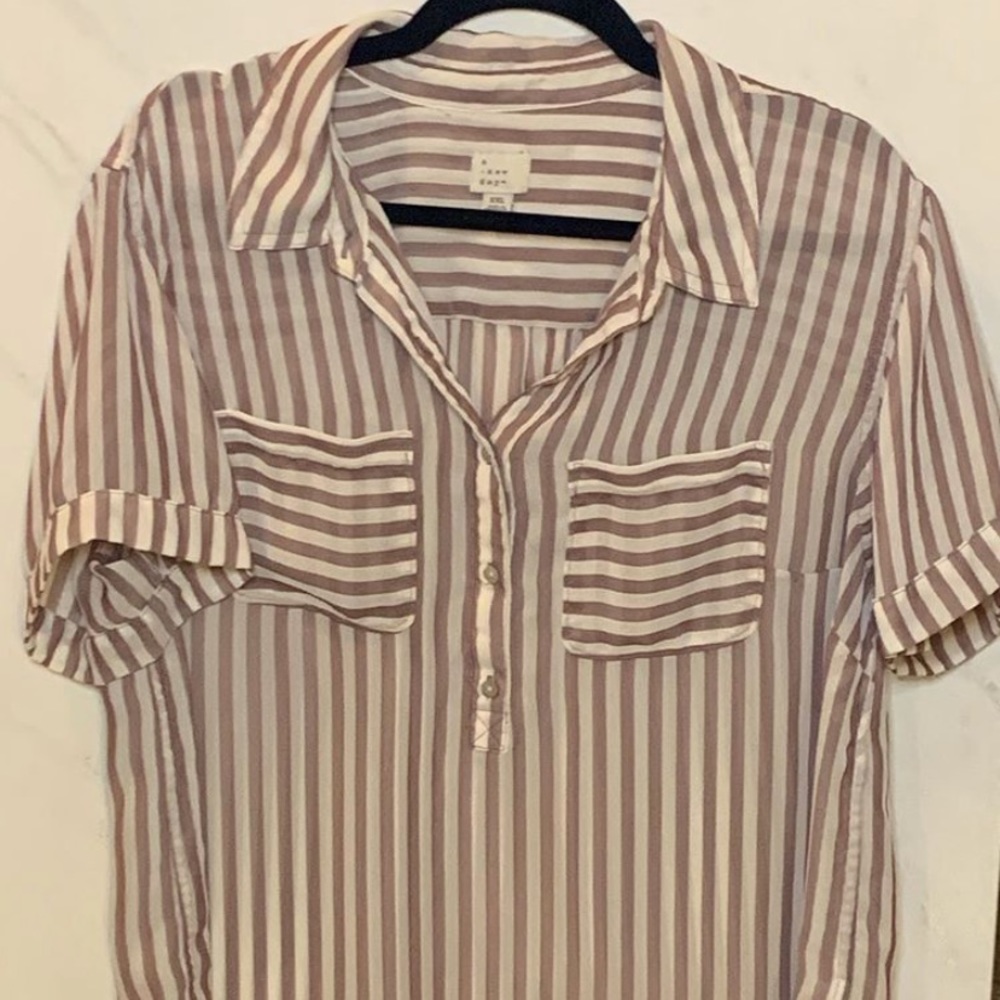 Striped design top